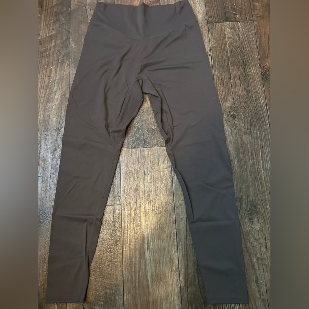 Women’s Vitality Cloud grey/green Leggings Size XL